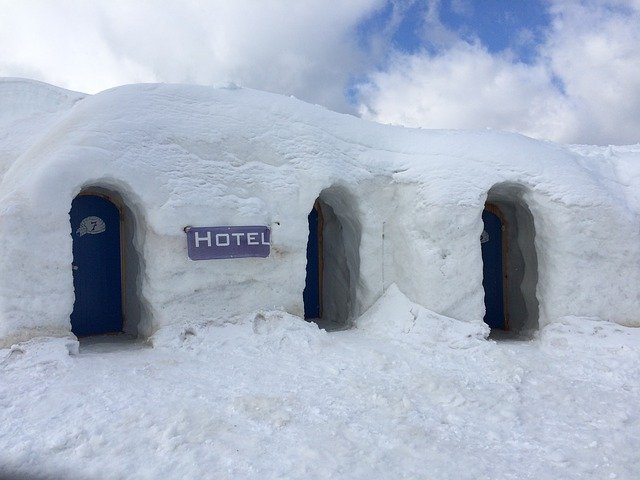 ledový hotel